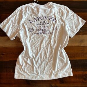 BTS v taehyung layover kpop tshirt small